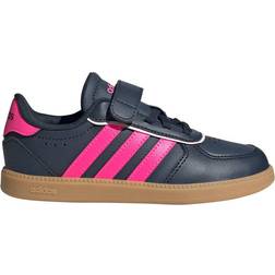 adidas Kid's Breaknet Sleek - Aurora Ink/Lucid Pink/Gum