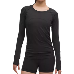 Lululemon Swiftly Tech Long Sleeve Shirt 2.0 Hip Length - Black