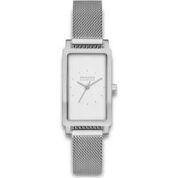 Skagen Denmark SKW3096 Woman 22 mm Analog Kvarts Mineralglas White 14 mm