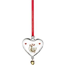 Holmegaard Heart 2025 Transparent Christmas Tree Ornament