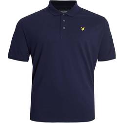 Lyle & Scott Cotton Polo Shirt Plus Size - Navy