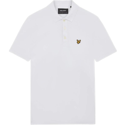 Lyle & Scott Cotton Polo Shirt Plus Size - White