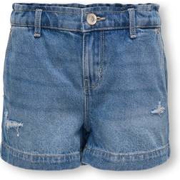 Only Kids Comet Shorts - Light Blue Denim