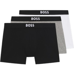 HUGO BOSS Men's One Boxer Briefs - White/Grey/Black