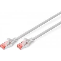 Digitus Cat6 S/FTP RJ45 - RJ45 M-M Grey 0.5m