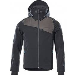 Mascot 17001-411 Ultimate Stretch Outer Shell Jacket - Black/Dark Anthracite