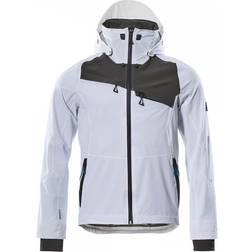 Mascot 17001-411 Ultimate Stretch Outer Shell Jacket - White/Dark Anthracite