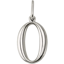 Mejuri 0 to 9 Oversized Number Charm - Silver