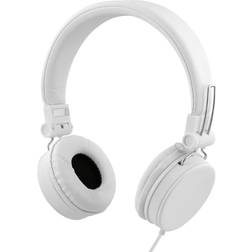 Deltaco Wired On-Ear Headset White