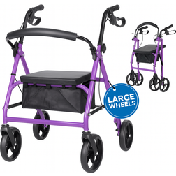 4 Wheeled Rollator Purple