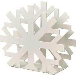 IKEA Vinterfint Servettställ Snöflinga Vit 17x15 cm Servetthållare