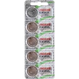 Maxell CR2025 Compatible 5-pack