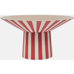 OYOY Toppu Centerpiece High Red/Peach Bowl 30cm