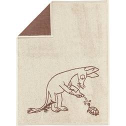 Moomin Arabia Mumin Gästhandduk Brun, Beige (70x50cm)