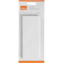 Nobo Whiteboard Eraser Refills 10pcs White
