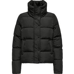 Only Vinterjakke New cool puffer till Damer sort