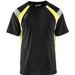Blåkläder 3332 T-shirt - Black/Hi-vis Yellow