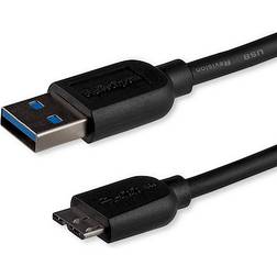 StarTech Slim 3.0 USB A - USB Micro-B M-M 3m