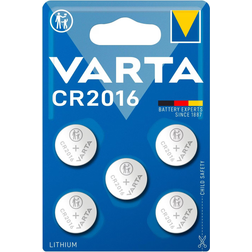 Varta CR2016 3V Batterier 5 st