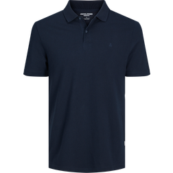 Jack & Jones Enfärgat Piké Pikétröja Blå