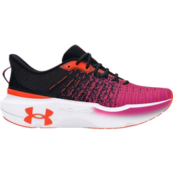 Under Armour Women's Infinite Elite Running Shoes Black Astro Pink Phoenix Fire