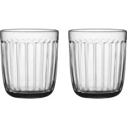 Iittala Raami Clear Drinking Glass 26cl 2pcs