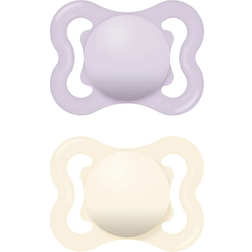 Mam Air Sut Silicone Pink 0-6M 2 stk