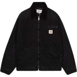 Carhartt WIP OG Detroit Jacket - Black/Stone canvas