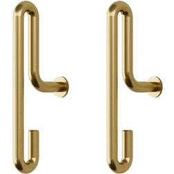Moebe Wall Small Matte Gold Coat Hook