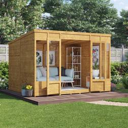 BillyOh Bella Tongue And Groove Pent Summerhouse 10x8 (Building Area )