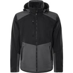 Fristads Softshell Winter Jacket 4060 CFJ - Black/Grey