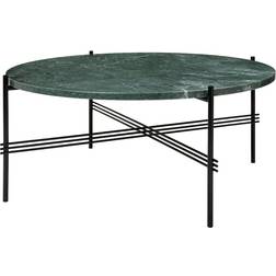 GUBI TS Marble Green Guatemala/Black Coffee Table 80cm