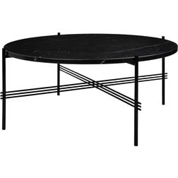 GUBI TS Marble Black Marquina/Black Coffee Table 80cm