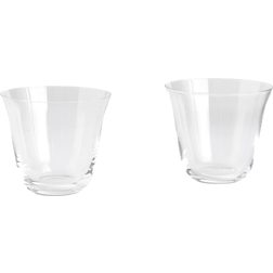 Hay Curve Tumbler Glass Set of 2 Small H8 x D9 x W9 cm Tumblerglas 25cl 2stk