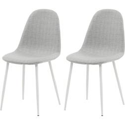 Venture Design Polar Matbordsstol 'Eidsberg' - Grå/Vit Köksstol 87cm 2st