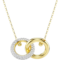 Swarovski Dextera Goudkleurige Hanger 5668820 Lengte: 38.00 45.00