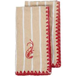 Byon Bubba 50x70 cm 2-pack Kökshandduk Beige (70x50cm)