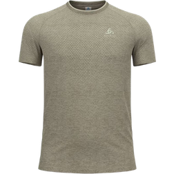 Odlo The Essentials Seamless Running T-shirt - Vetiver Melange