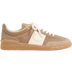 Valentino Garavani Læder Sneakers Urban Stil - Brun