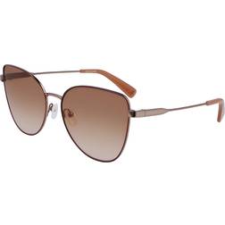 Longchamp Dame Solbriller - Gylden