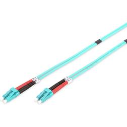 Digitus Fiber Optic Multimode Patch OM3 50/125µ LC - LC M-M Aqua 10m