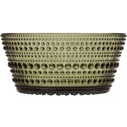 Iittala Kastehelmi Moss Green Bowl 10.8cm