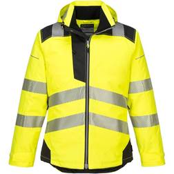 Portwest T400 - PW3 Hi-Vis Winter Jacket - Yellow/Black