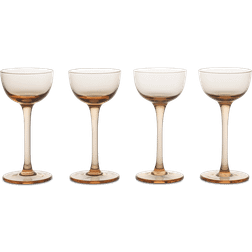 ferm LIVING Host Liqueur Blush Drinking Glass 4cl 4pcs