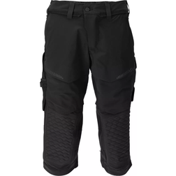 Mascot Customized 3/4 Length Trousers with Kneepad Pockets - Dark Navy