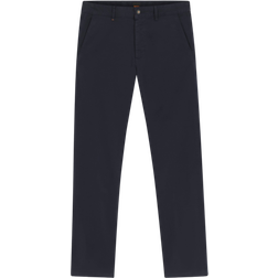 HUGO BOSS Slim-Fit Chinos - Navy/Orange