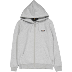 Dickies Oakport Zip Through Hoodie (Gråmelerad, XS)