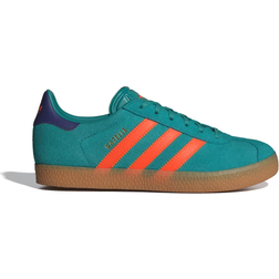 adidas Kid's Gazelle - Pure Teal/Impact Orange/Collegiate Purple