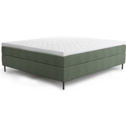 Jensen Diplomat Green Continental Bed 160x200cm