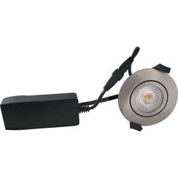 Nordtronic Low Profile ECO 2700K Brushed Aluminum Spotlight
